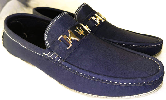 Synthetic Suede Loafer # PF-1021-DBL